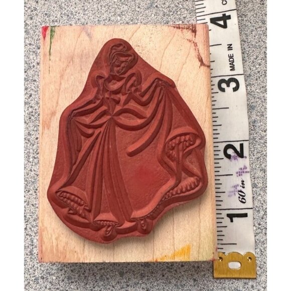 Disney Cinderella Rubber Stamp All Night Media - Picture 2 of 3